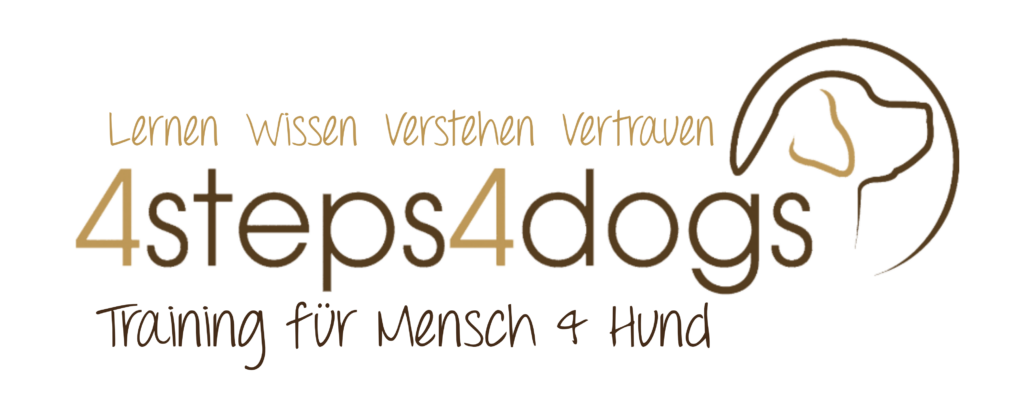 Logo 4steps4dogs juli22 tshirt